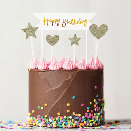 Cakes toppers "Happy...