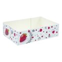 Boîtes petits-fours Morgane14 x 10 cm Hauteur 4 cm (x 100) Boîtes petits-fours Morgane14 x 10 cm Hauteur 4 cm (x 100)