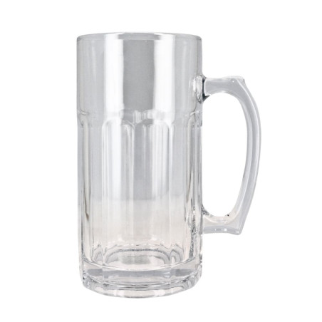 Chope de bière en verre - 1L