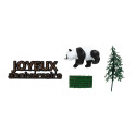 Kit décor gâteau panda Kit décor gâteau panda