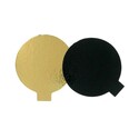 Rond carton Noir / Or individuel (x200) Rond carton Noir / Or individuel (x200)