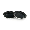 Mini assiette carton ronde noire (x50) Mini assiette carton ronde noire (x50)