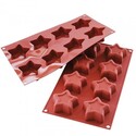 Moule silicone 8 étoiles Moule silicone 8 étoiles