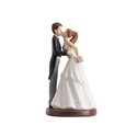 Couple de mariés bisou 16 cm Couple de mariés bisou 16 cm