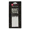 Bougie argent Gatodéco (x12) Bougie argent Gatodéco (x12)