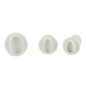 Découpoirs poussoirs mini œufs de Pâques assortis Découpoirs poussoirs mini œufs de Pâques assortis