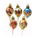 Boules de Noël rétro sur pique (x50) Boules de Noël rétro sur pique (x50)