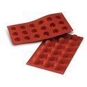 Moule silicone 18 petits diamants Moule silicone 18 petits diamants