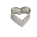 Nonnette coeur inox 65 x 30 mm Nonnette coeur inox 65 x 30 mm